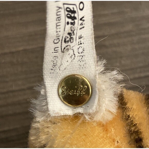 Steiff Golden Age Of The Circus Tiger Only Replacement Plush - Picture 9 of 15